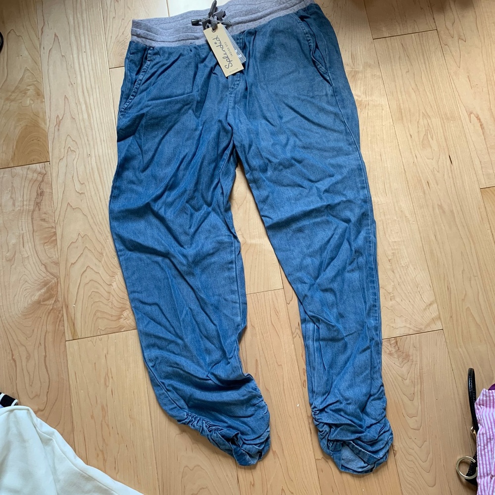 Super Soft Splendid Chambray comfy pants